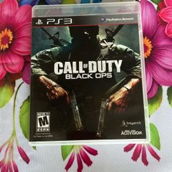 Call Of Duty: Black Ops For The PS3 