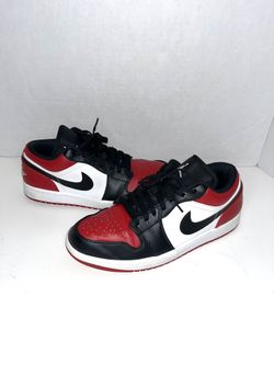Air Jordan 1 Low 'Bred Toe' size 9