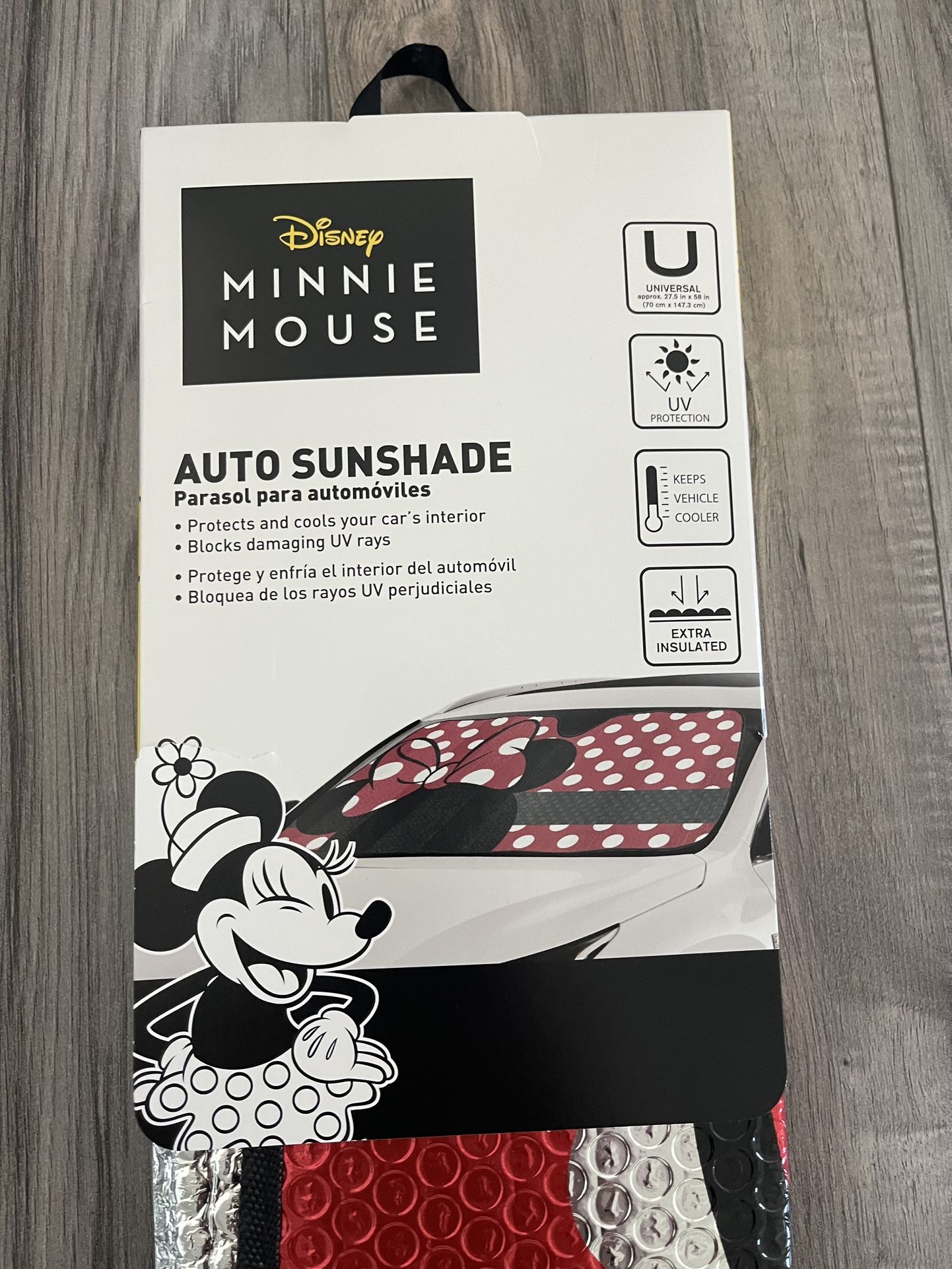 Minie Mouse Car Sunshade
