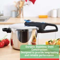 T-Fal 6.3qt. Pressure Cooker