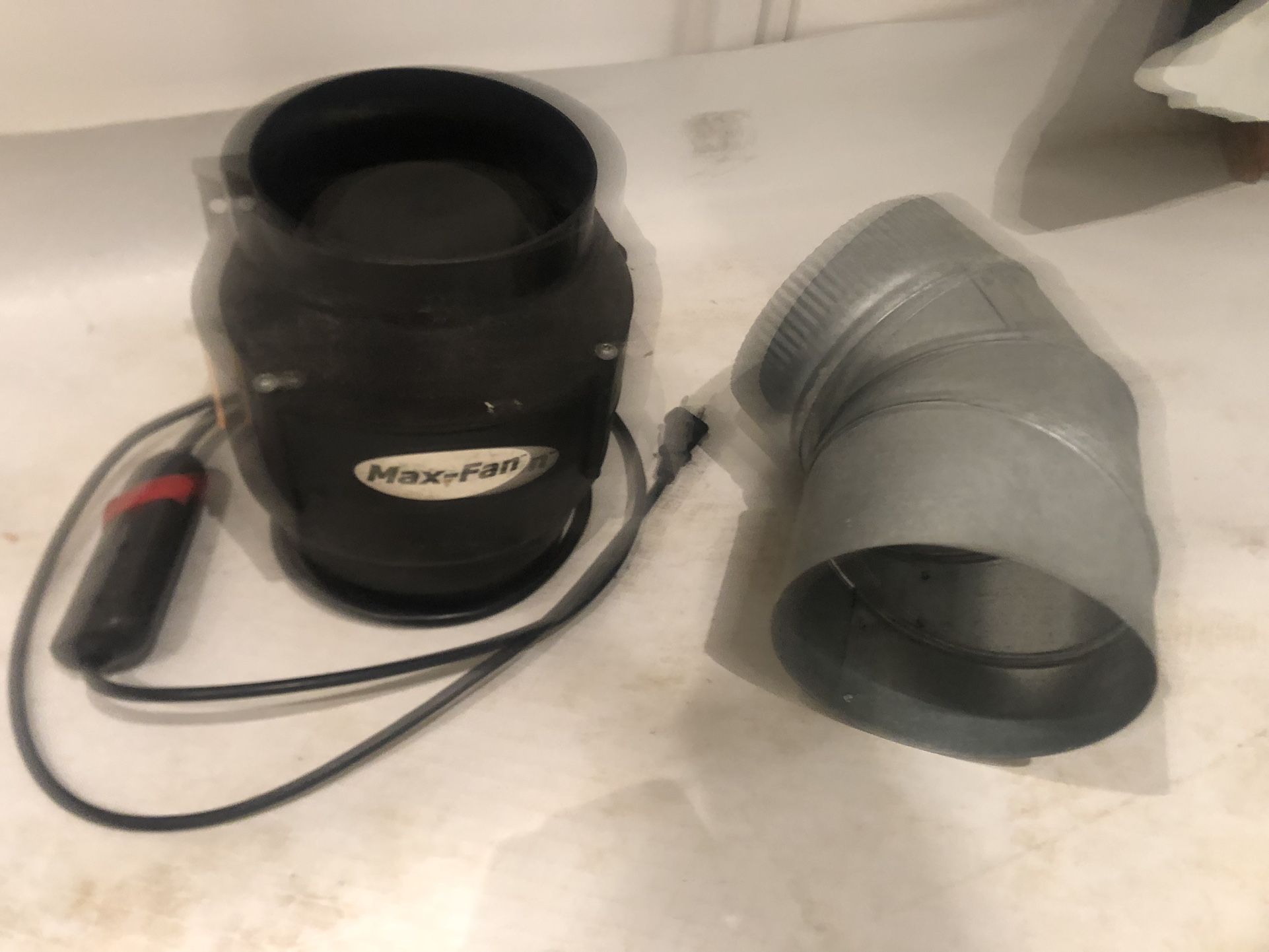 6” Exhaust Fan With Speed Control