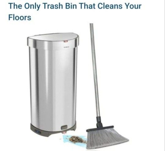 EyeVac Trash Can Bin With powerful touchless vacuum