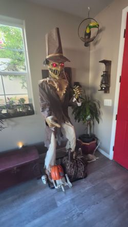 6.5 ft jack o latern