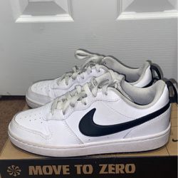 Nike Court Vision Low White And Black