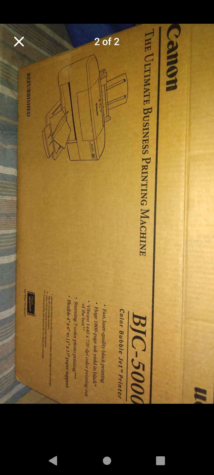 Canon BCJ-5000 Printer