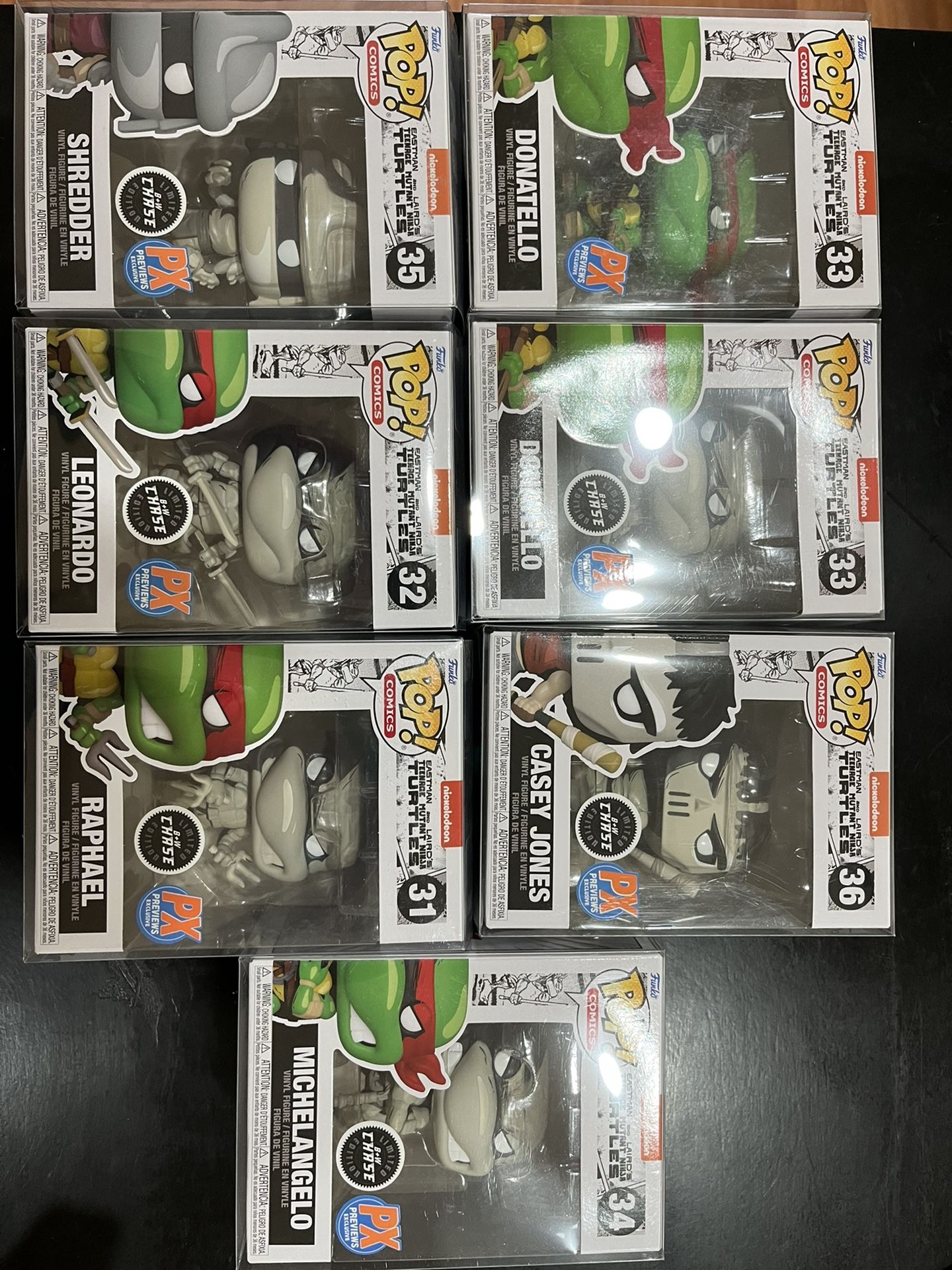 *Funko* TMNT “Eastman And Laird’s” 6 Chases 1 Regular. Open To Trades