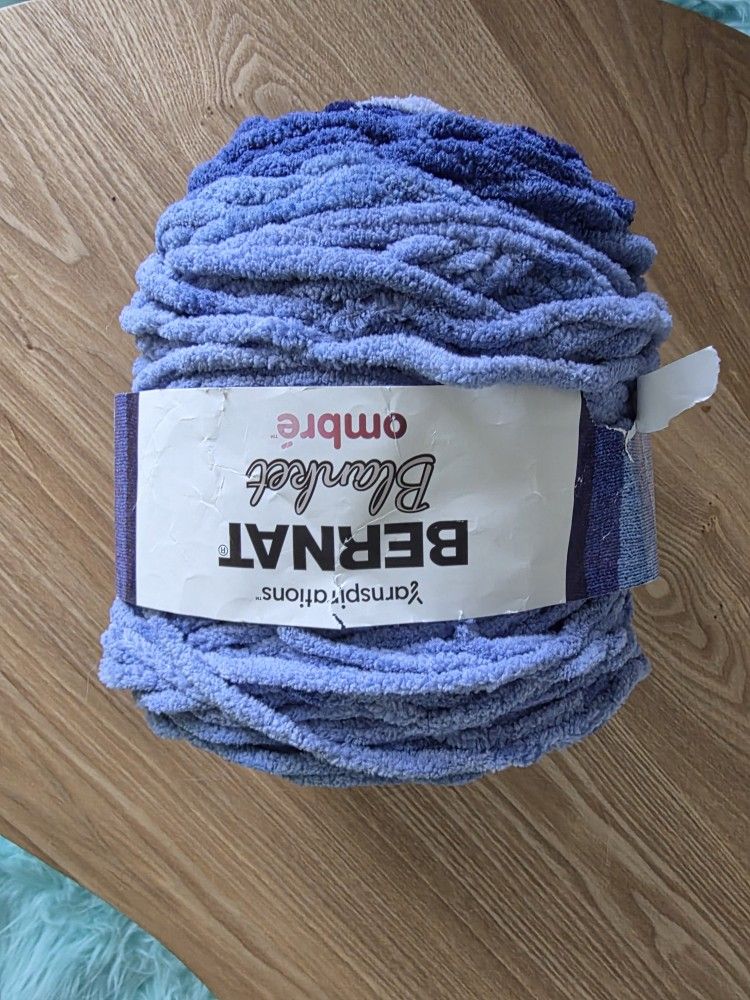 Yarnspirarions Bernat Ombre Blanket Yarn - 2pack, 220yards Each