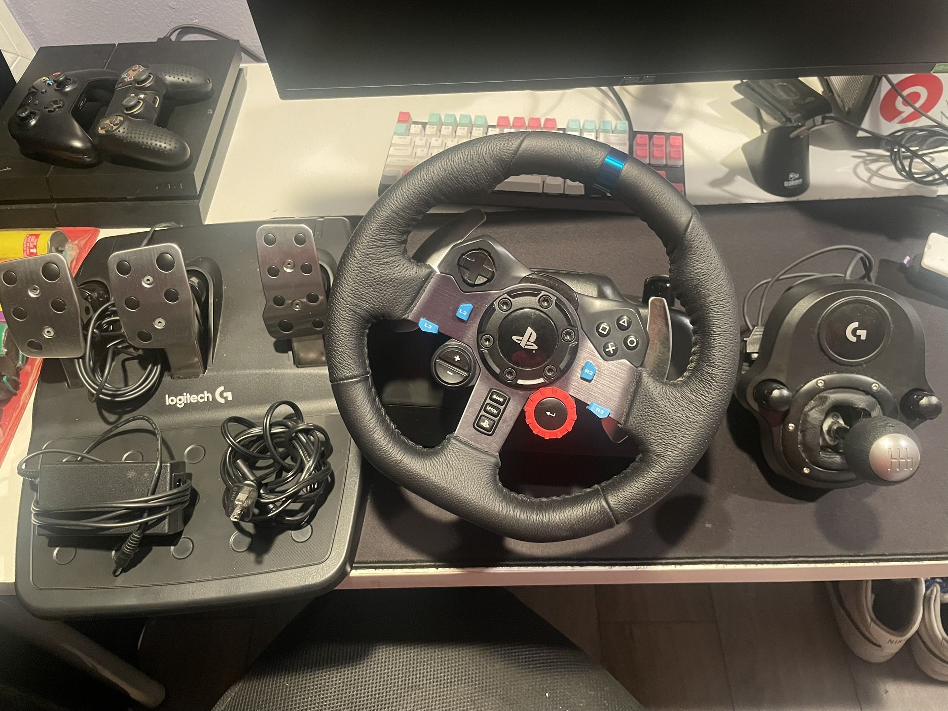 Logitech G29 Steering Wheel Setup for Sale in Glendora, CA OfferUp
