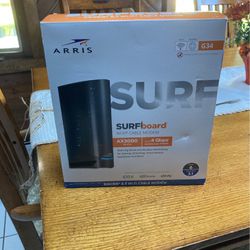 Surfboard Wi-Fi Cable Modem  Docsis G34 (Wi-Fi 6) 