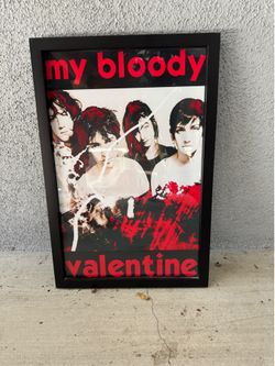My Bloody Valentine Framed Poster 12x18in