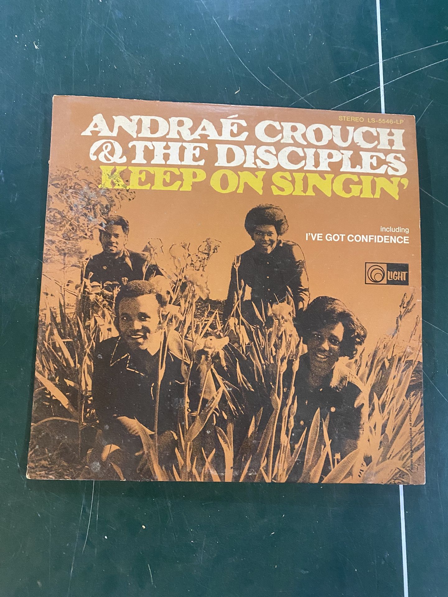 Andrae Crouch & The Disciples “Keep On Singing” Vinyl Record