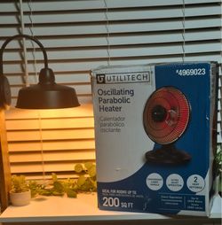 Oscillating Parabolic Heater 1,000 watts