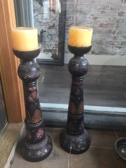 Z gallerie candle holders