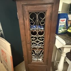 Mediterranean  Solid Wood Cabinet 