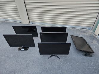HP and Acer Computer Screen Monitor