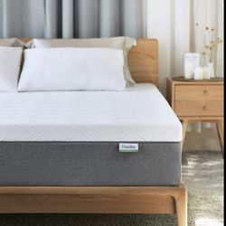 New in box, Queen Mattress, Novilla 10 inch Gel Memory Foam Queen Size Mattress for Cool Sleep & Pressure Relief, Medium Firm Bed Mattresses, Bliss