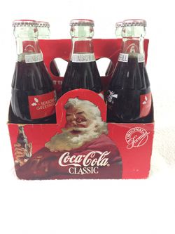 COCA COLA COMMEMORATIVE CHRISTMAS 6 PACK