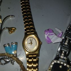 Antique JEWELRY REAL GOLD 