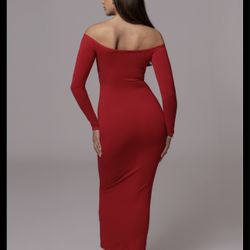 JLUXLABEL OFF SHOULDER DRESS