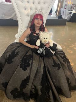 Black Quinceañera / Wedding Dress