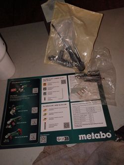 Metabo kfmpb 15-10 F used twice broken spindle