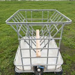 No waste hay feeder