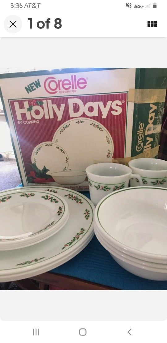 CORELLE HOLLY DAYS