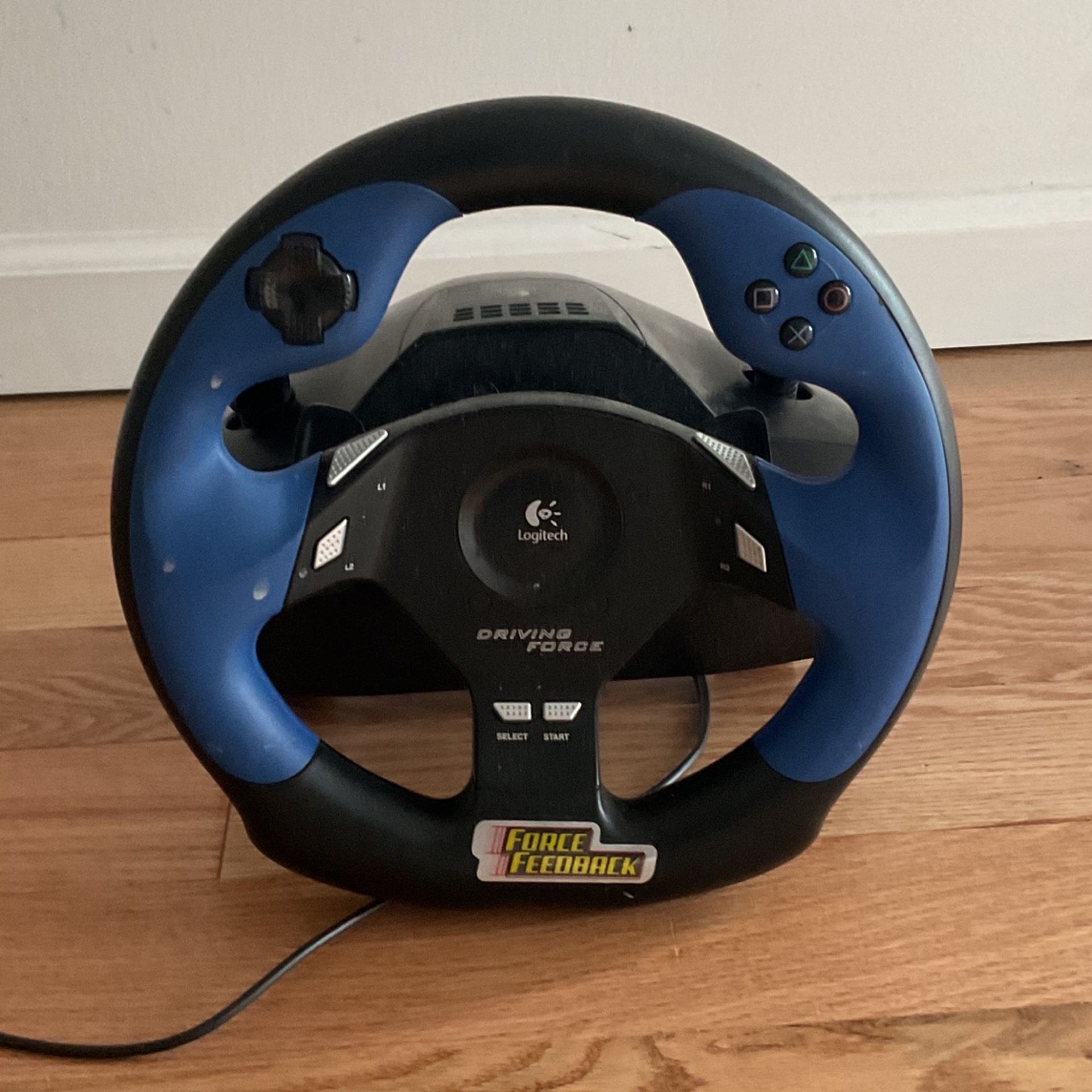 Ps2 Logitech Driving Force Steering Wheel