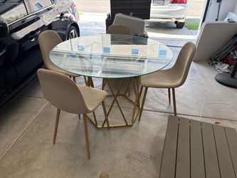 Glass table