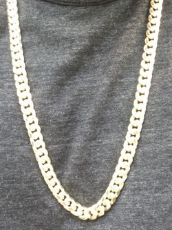 Cuba link Chain 14k Gold 65 grams 24inc long