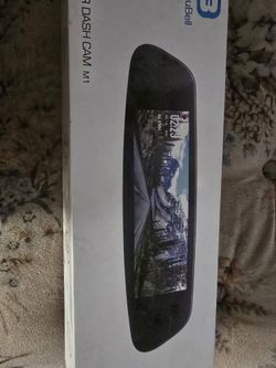 Car Mirror With Front And Back Up Camera