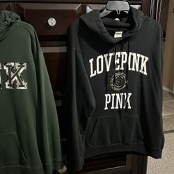 Women’s Pink Hoodie Sz Large 