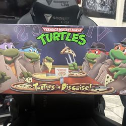 NECA TMNT Turtles in Disguise 4 Pack