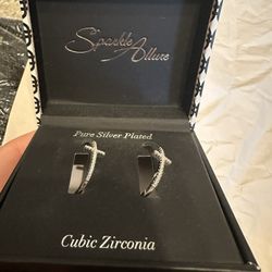 Brand New Cross Earrings 