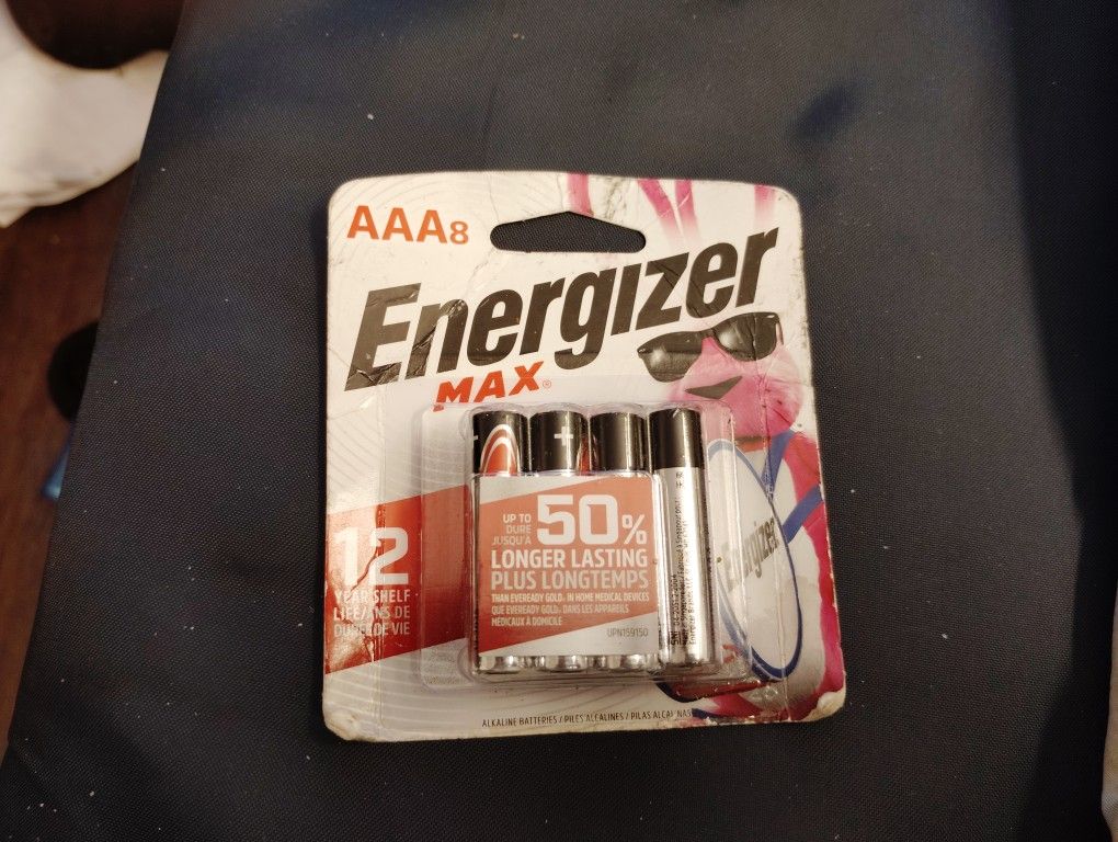 Energizer AAA 8 PACK  