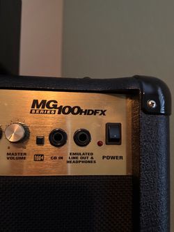 Marshall MG Series 100 HDFX Amplifier and Speakers