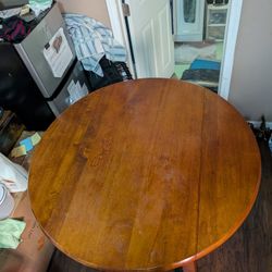 High Round Or Rectangular Table With Two Chairs 