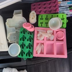 Variety Silicone Molds For Soap And Resin 