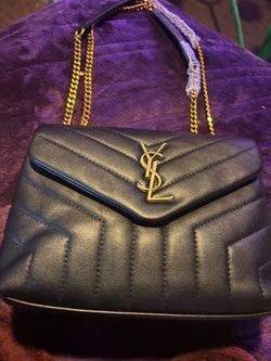 Ysl black handbag
