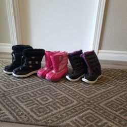 Kids Snow Boots Size 10, 11/12 And 12