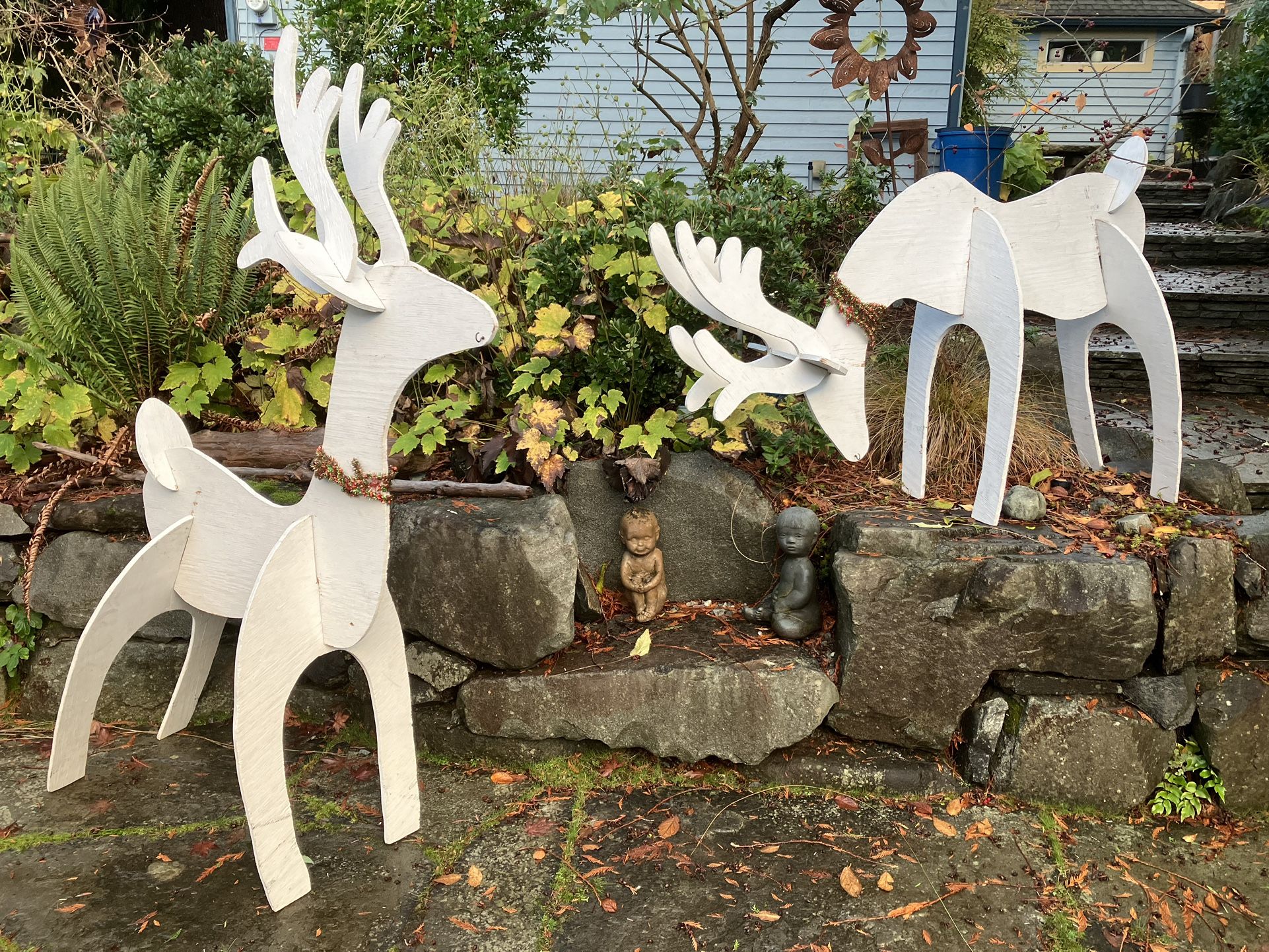 Outdoor Reindeer Christmas Decoration