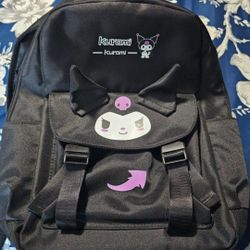 One New Kuromi BLACK back Pack Super Cute as u can see on the photos what it offers 😀 pick up only serious buyers, please! Madera Ca 