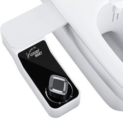 Bidet Attachment for Toilet - A Non-Electric Self Cleaning Water Sprayer with Adjustable Water Pressure, Ultra-Slim Bidet Attachment, Rear and Feminin