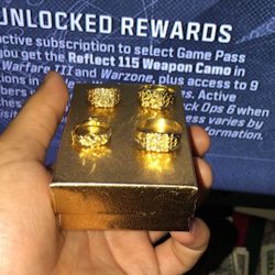 Gold Nugget Ring Bundle 