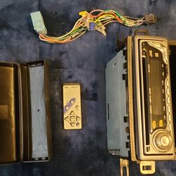 JVC Stereo Removable Face