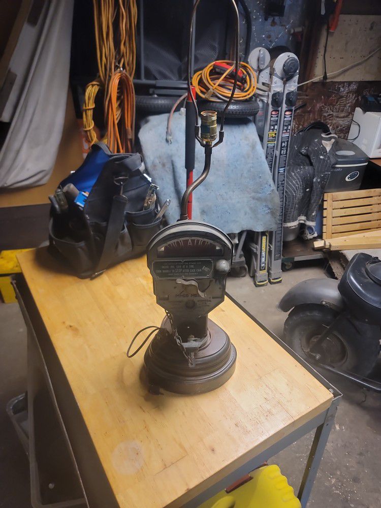 Vintage Parking Meter Lamp
