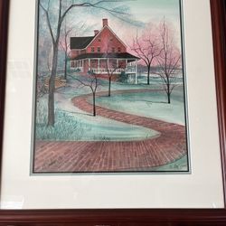 Signed Farmhouse Artwork 24”x28”
