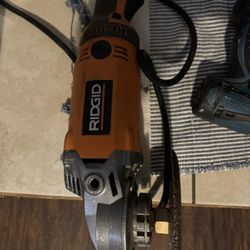 Ridgid Angle grinder 
