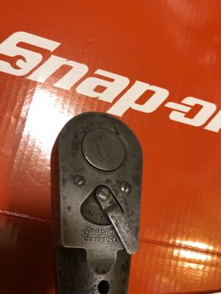 Snap-On Tools 3/4” Drive Removable Head Ratchet With Snap-On 19.25in Long Handle. USA 🇺🇸 Made!