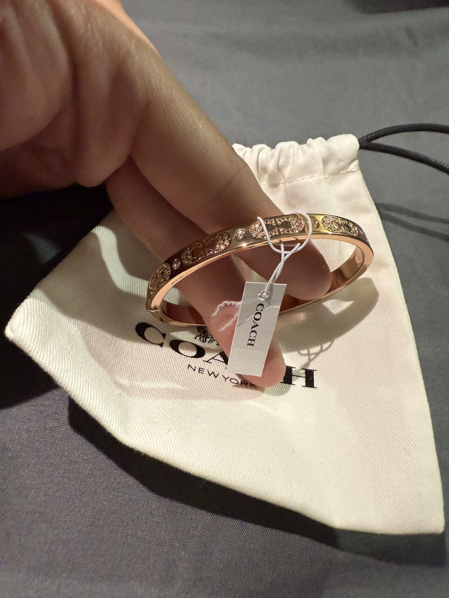 Coach Bracelet Rose Gold